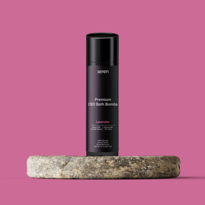 Lavender CBD Bath Bomb (100mg Per Box)